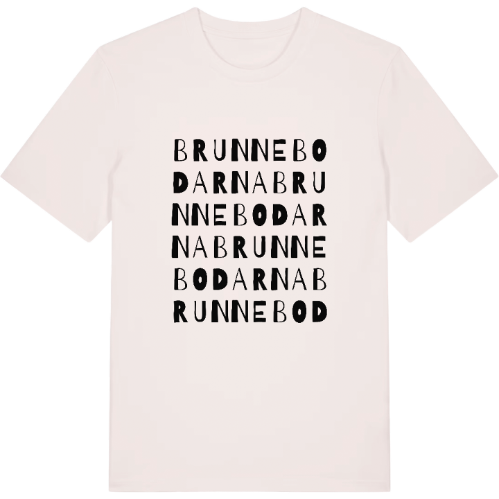 Brunnebodarna ordlek t-shirt – t-shirt från PinShirt