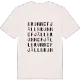 Brunnefjäll ordlek t-shirt