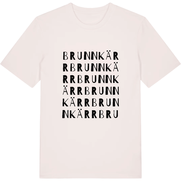 Brunnkärr ordlek t-shirt – t-shirt från PinShirt