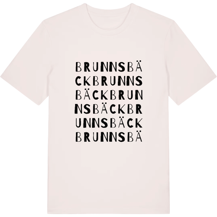 Brunnsbäck ordlek t-shirt – t-shirt från PinShirt