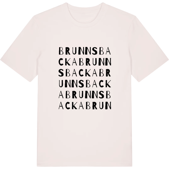 Brunnsbacka ordlek t-shirt – t-shirt från PinShirt