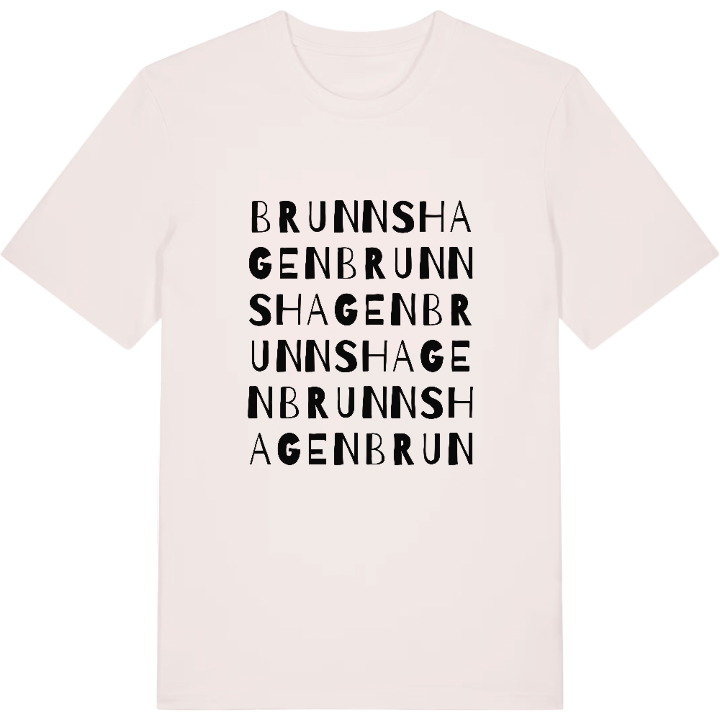 Brunnshagen ordlek t-shirt – t-shirt från PinShirt