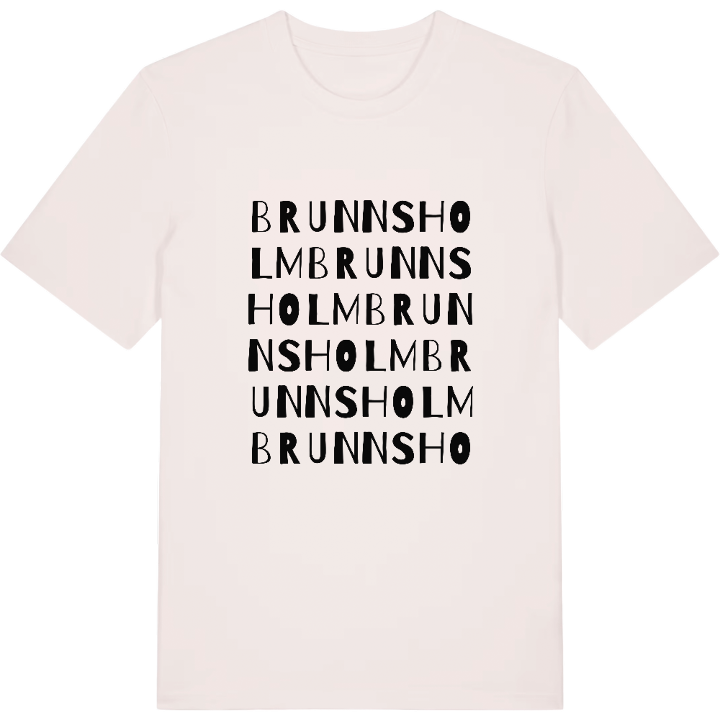 Brunnsholm ordlek t-shirt – t-shirt från PinShirt