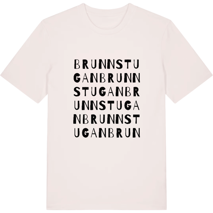 Brunnstugan ordlek t-shirt – t-shirt från PinShirt