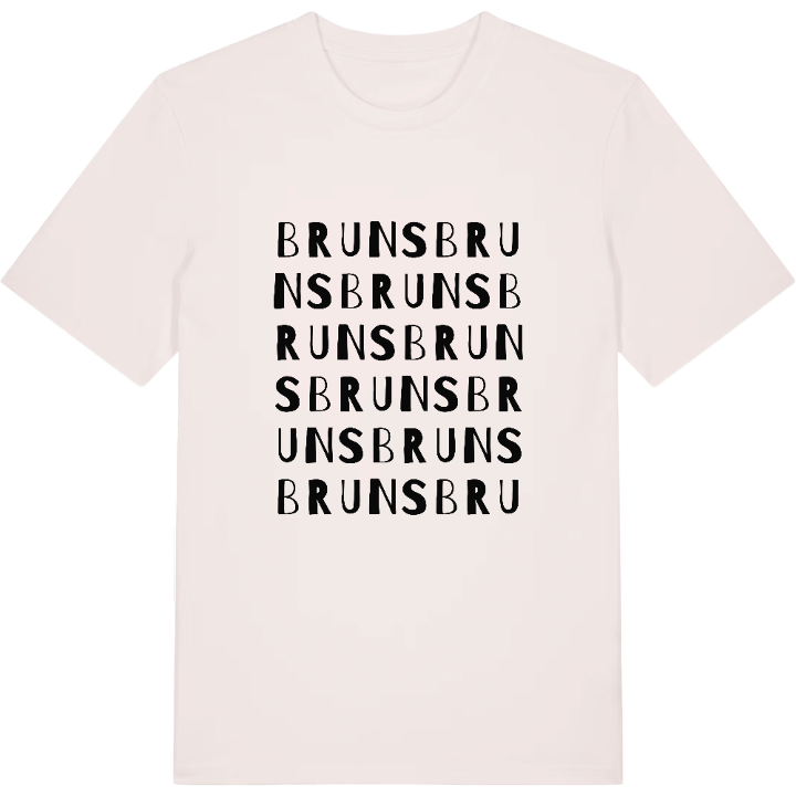 Bruns ordlek t-shirt – t-shirt från PinShirt