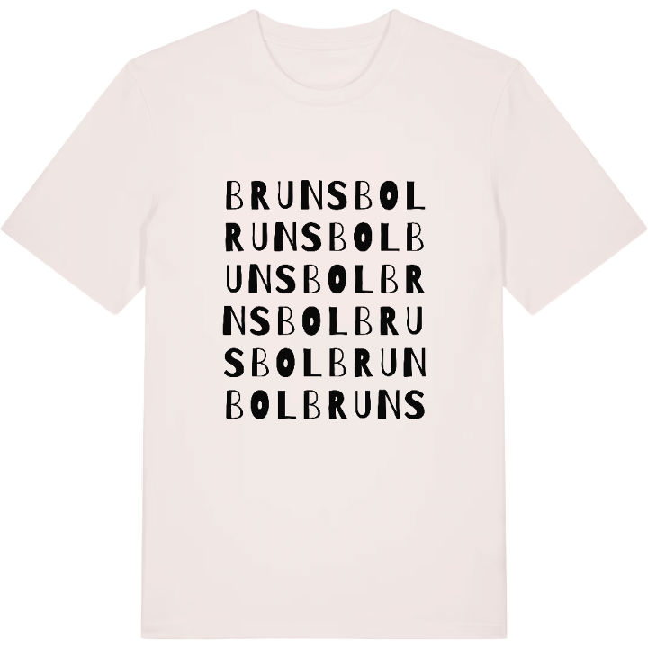 Brunsbol ordlek t-shirt – t-shirt från PinShirt