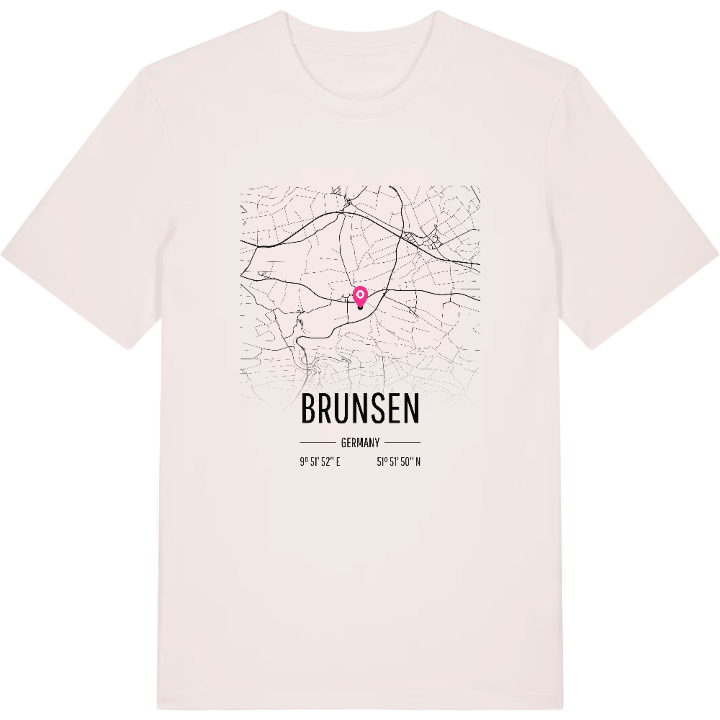 Brunsen karta t-shirt – t-shirt från PinShirt