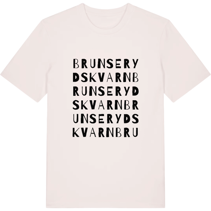 Brunseryds kvarn ordlek t-shirt – t-shirt från PinShirt