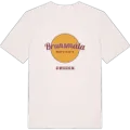 Brunsmåla cirkel t-shirt