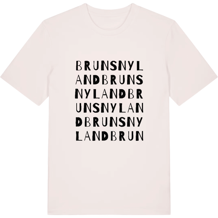 Brunsnyland ordlek t-shirt – t-shirt från PinShirt