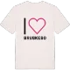 Jag älskar Bruskebo t-shirt stort tryck