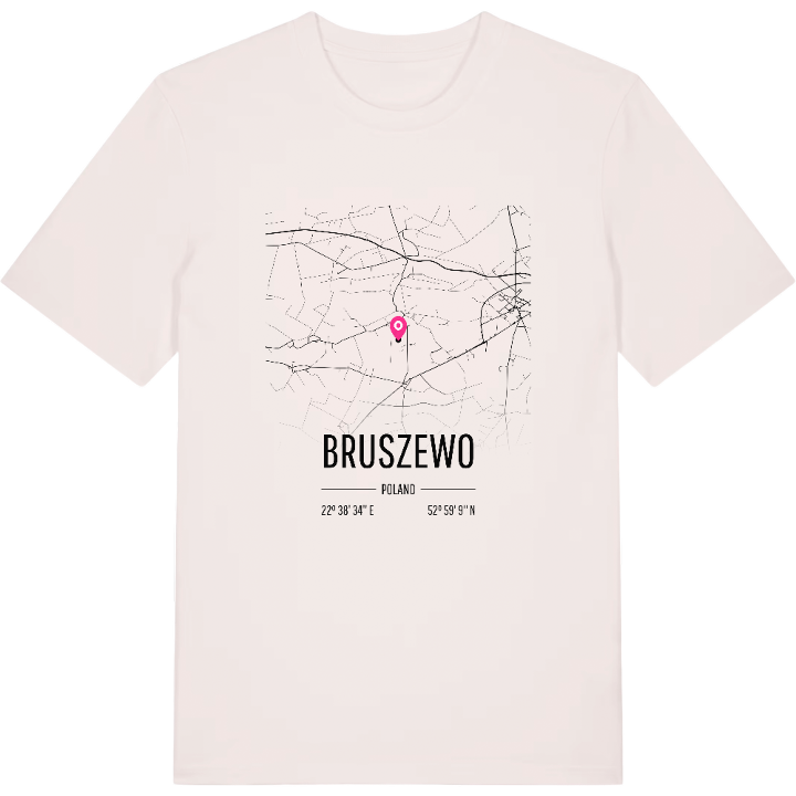 Bruszewo karta t-shirt – t-shirt från PinShirt