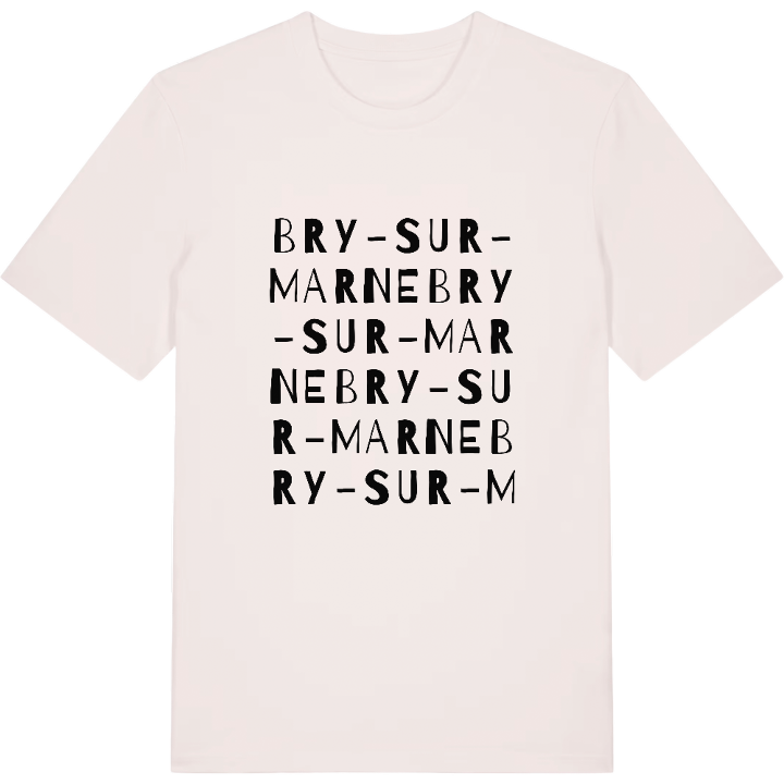 Bry-sur-Marne ordlek t-shirt – t-shirt från PinShirt