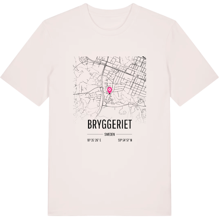 Bryggeriet karta t-shirt – t-shirt från PinShirt