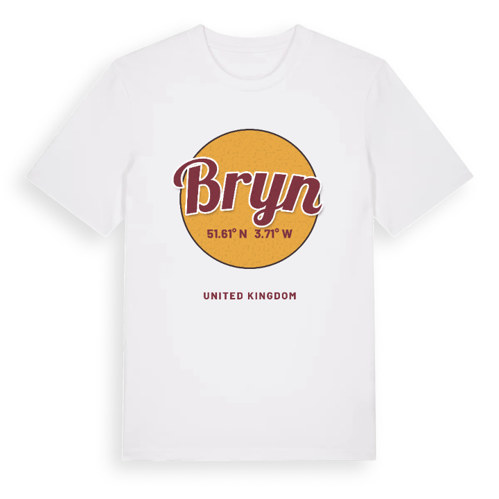 Bryn cirkel t-shirt – t-shirt från PinShirt
