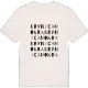 Brynica Mokra ordlek t-shirt