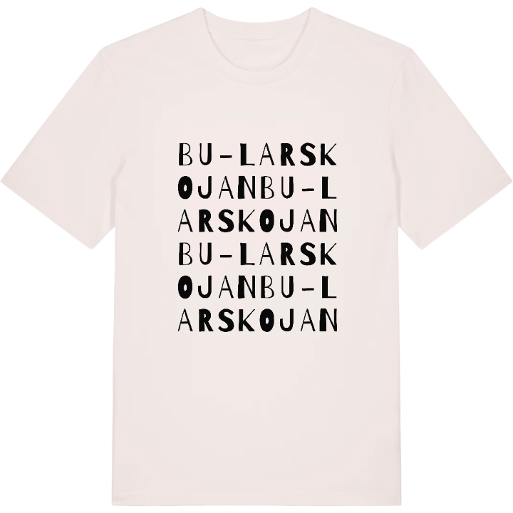 Bu-Larskojan ordlek t-shirt – t-shirt från PinShirt