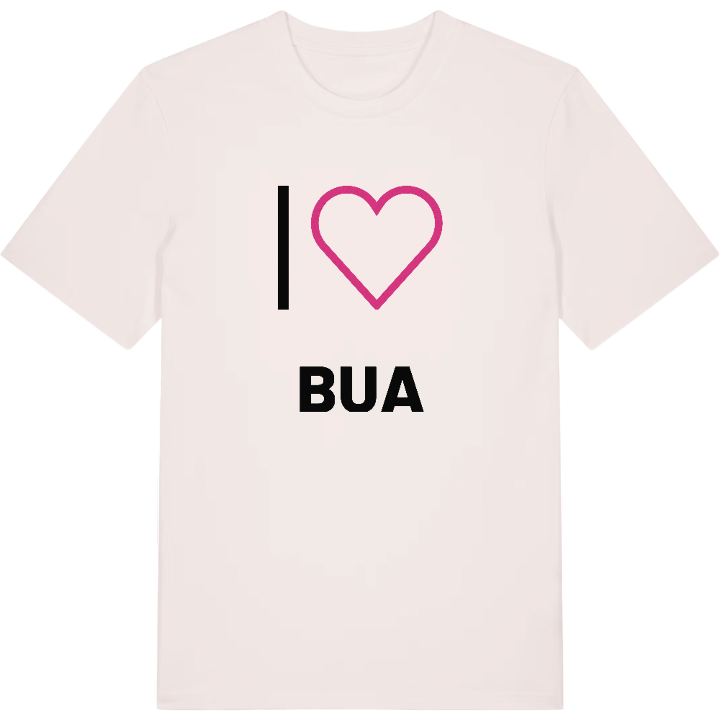 Jag älskar Bua t-shirt stort tryck – t-shirt från PinShirt