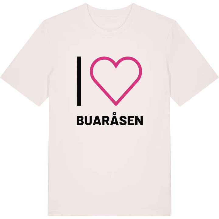 Jag älskar Buaråsen t-shirt stort tryck – t-shirt från PinShirt