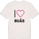 Jag älskar Buås t-shirt stort tryck