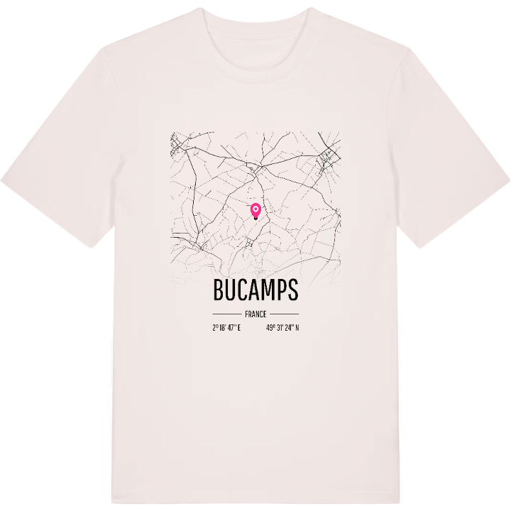 Bucamps karta t-shirt – t-shirt från PinShirt