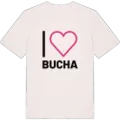 Jag älskar Bucha t-shirt stort tryck