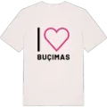 Jag älskar Buçimas t-shirt stort tryck