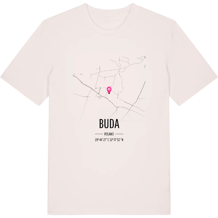 Buda karta t-shirt – t-shirt från PinShirt