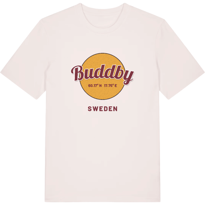 Buddby cirkel t-shirt – t-shirt från PinShirt