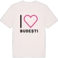 Jag älskar Budești t-shirt stort tryck