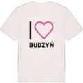 Jag älskar Budzyń t-shirt stort tryck