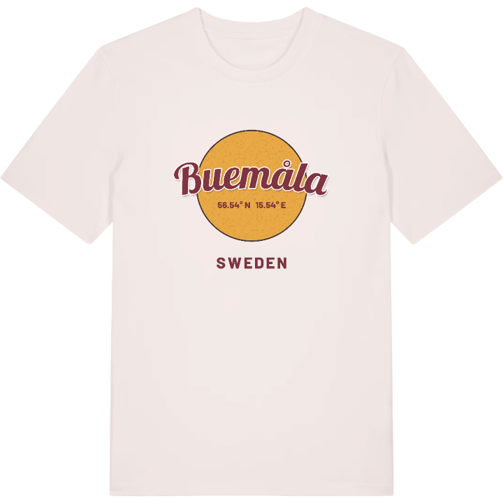 Buemåla cirkel t-shirt – t-shirt från PinShirt
