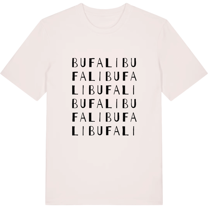 Bufali ordlek t-shirt – t-shirt från PinShirt