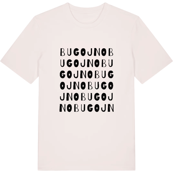 Bugojno ordlek t-shirt – t-shirt från PinShirt