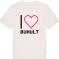 Jag älskar Buhult t-shirt stort tryck