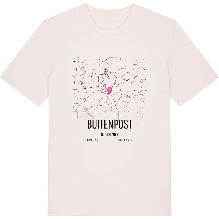 Buitenpost karta t-shirt – t-shirt från PinShirt