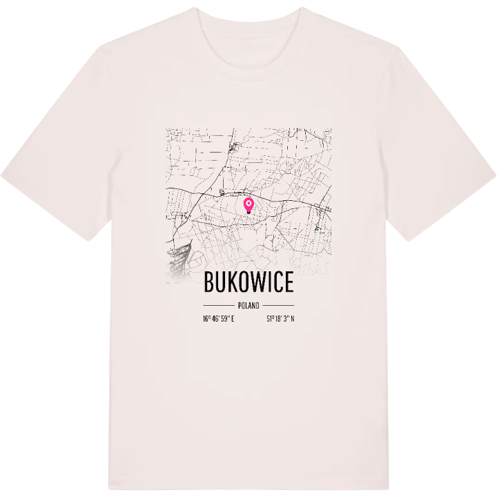 Bukowice karta t-shirt – t-shirt från PinShirt