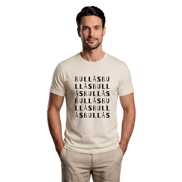 Bullås ordlek t-shirt – t-shirt från PinShirt