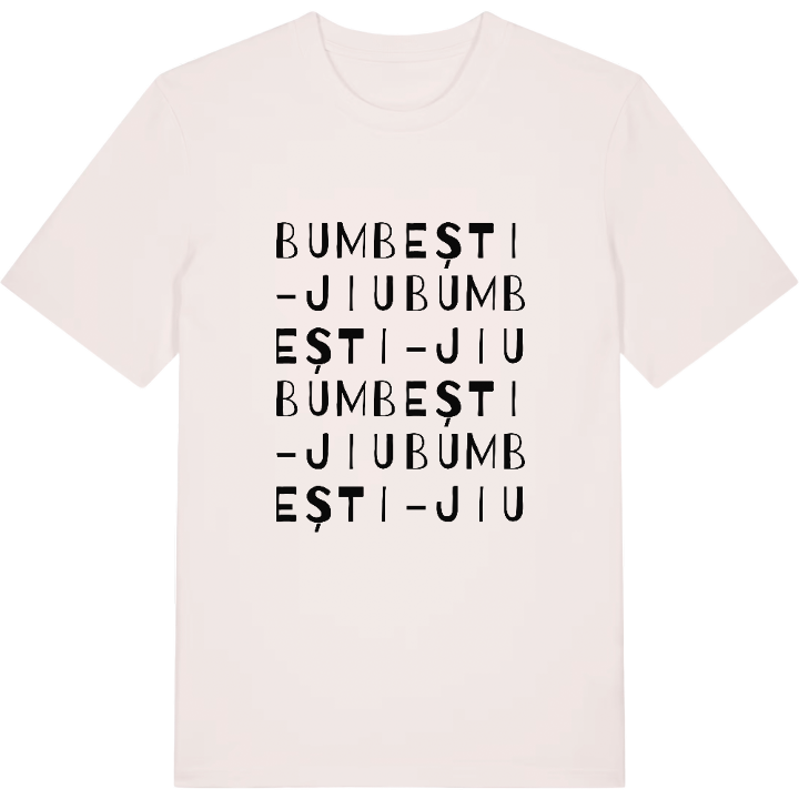 Bumbești-Jiu ordlek t-shirt – t-shirt från PinShirt
