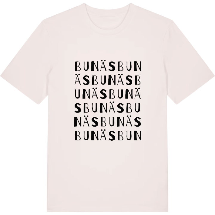 Bunäs ordlek t-shirt – t-shirt från PinShirt