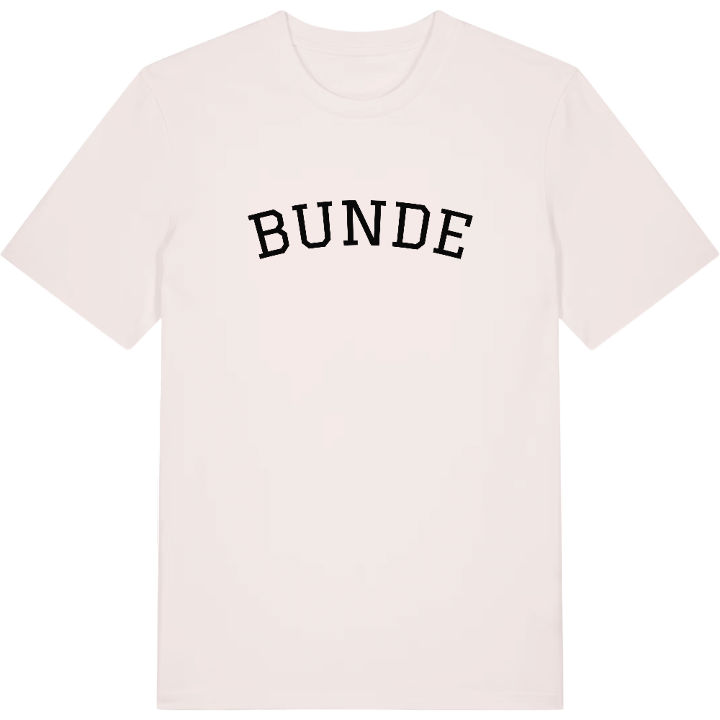 Bunde böjd t-shirt – t-shirt från PinShirt