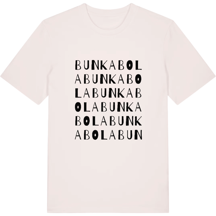 Bunkabola ordlek t-shirt – t-shirt från PinShirt
