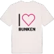 Jag älskar Bunken t-shirt stort tryck