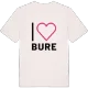 Jag älskar Bure t-shirt stort tryck
