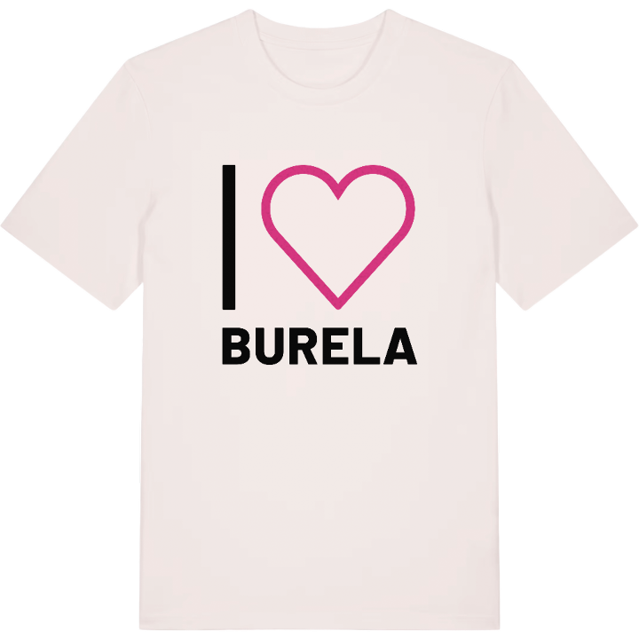 Jag älskar Burela t-shirt stort tryck – t-shirt från PinShirt