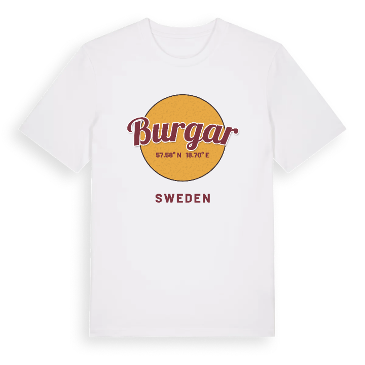Burgar cirkel t-shirt – t-shirt från PinShirt