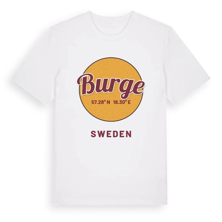 Burge cirkel t-shirt – t-shirt från PinShirt