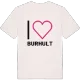 Jag älskar Burhult t-shirt stort tryck