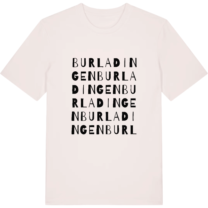 Burladingen ordlek t-shirt – t-shirt från PinShirt