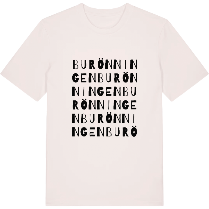 Burönningen ordlek t-shirt – t-shirt från PinShirt